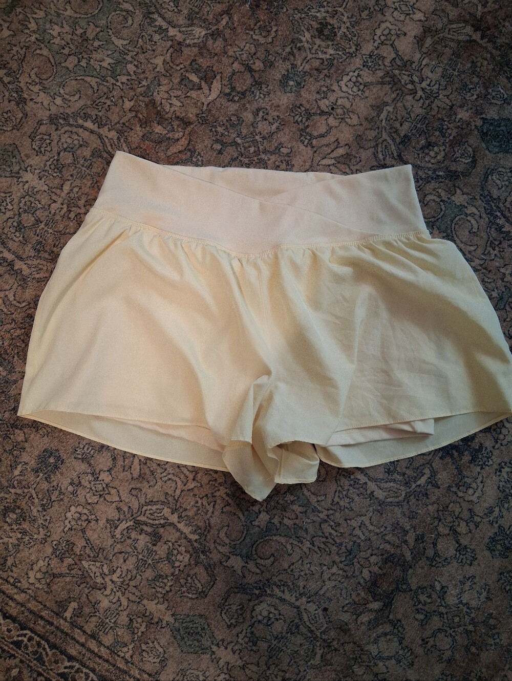 Better Together Butter Yellow Athletic Shorts XL